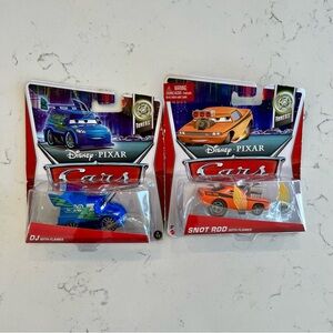 Disney Pixar Cars “DJ” & “Snot Rod” Diecast Car collection